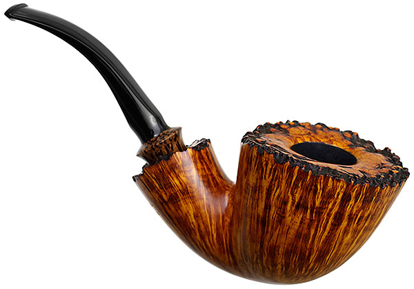 Tonni Nielsen Smooth Bent Dublin with Plateau and Black Palm (Viking)