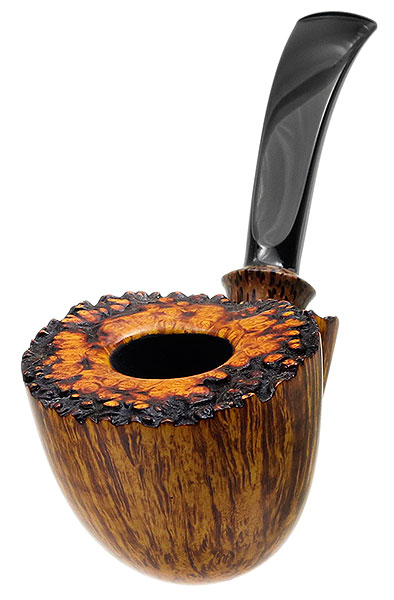 Tonni Nielsen Smooth Bent Dublin with Plateau and Black Palm (Viking)