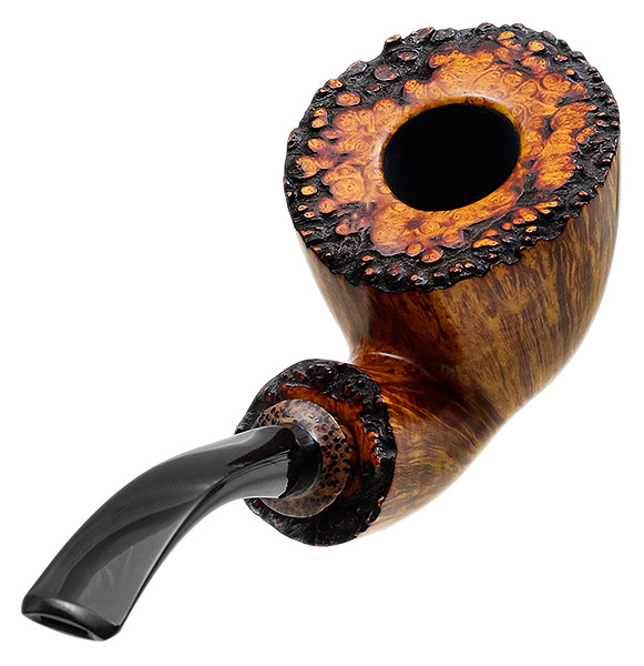 Tonni Nielsen Smooth Bent Dublin with Plateau and Black Palm (Viking)