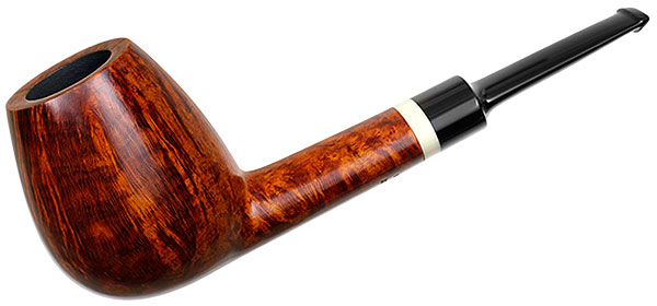 Tonni Nielsen Smooth Oval Shank Billiard with Celluloid