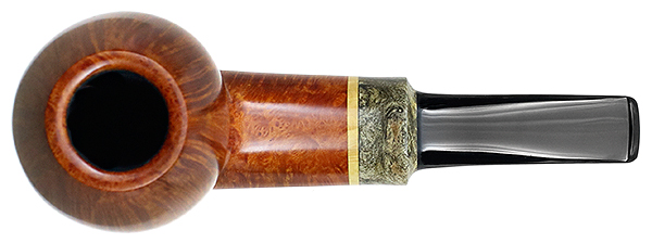 Tonni Nielsen Smooth Bent Brandy with Buckeye Burl and Boxwood (Viking)