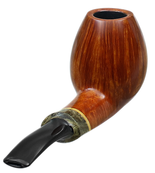 Tonni Nielsen Smooth Bent Brandy with Buckeye Burl and Boxwood (Viking)
