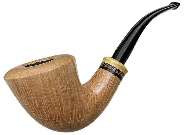 Tonni Nielsen Smooth Bent Dublin with Boxwood and Palm Wood (Viking)