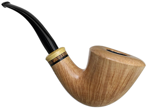Tonni Nielsen Smooth Bent Dublin with Boxwood and Palm Wood (Viking)