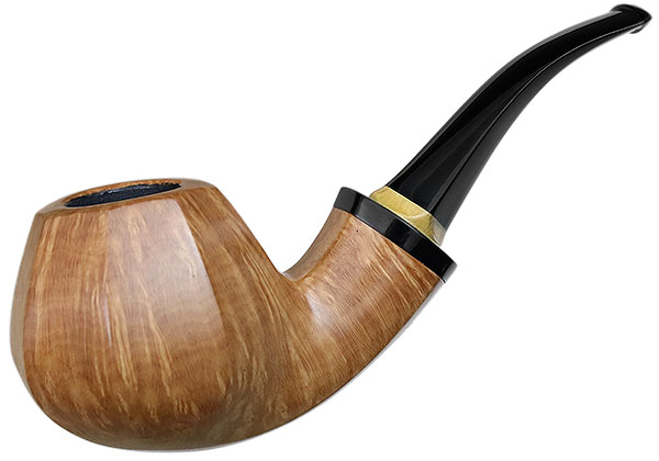 Tonni Nielsen Smooth Paneled Bent Brandy with Boxwood (Viking)