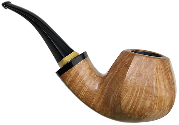 Tonni Nielsen Smooth Paneled Bent Brandy with Boxwood (Viking)