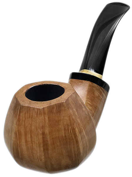 Tonni Nielsen Smooth Paneled Bent Brandy with Boxwood (Viking)