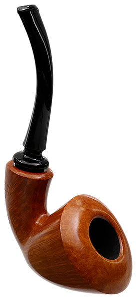 Tonni Nielsen Smooth Freehand Bent Dublin Reverse Calabash (Viking)