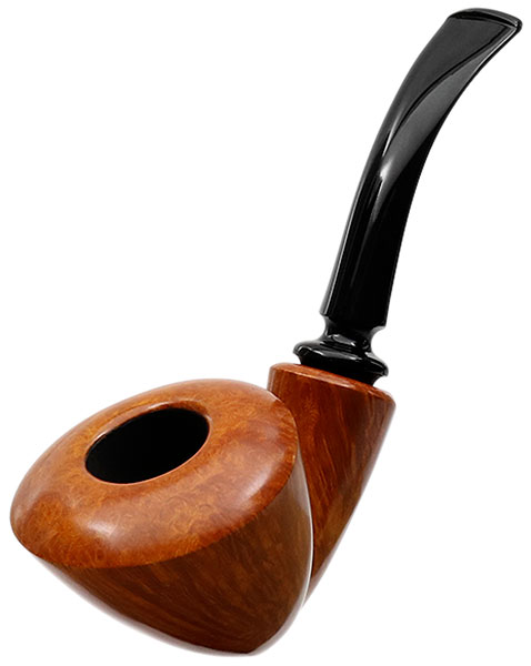 Tonni Nielsen Smooth Freehand Bent Dublin Reverse Calabash (Viking)