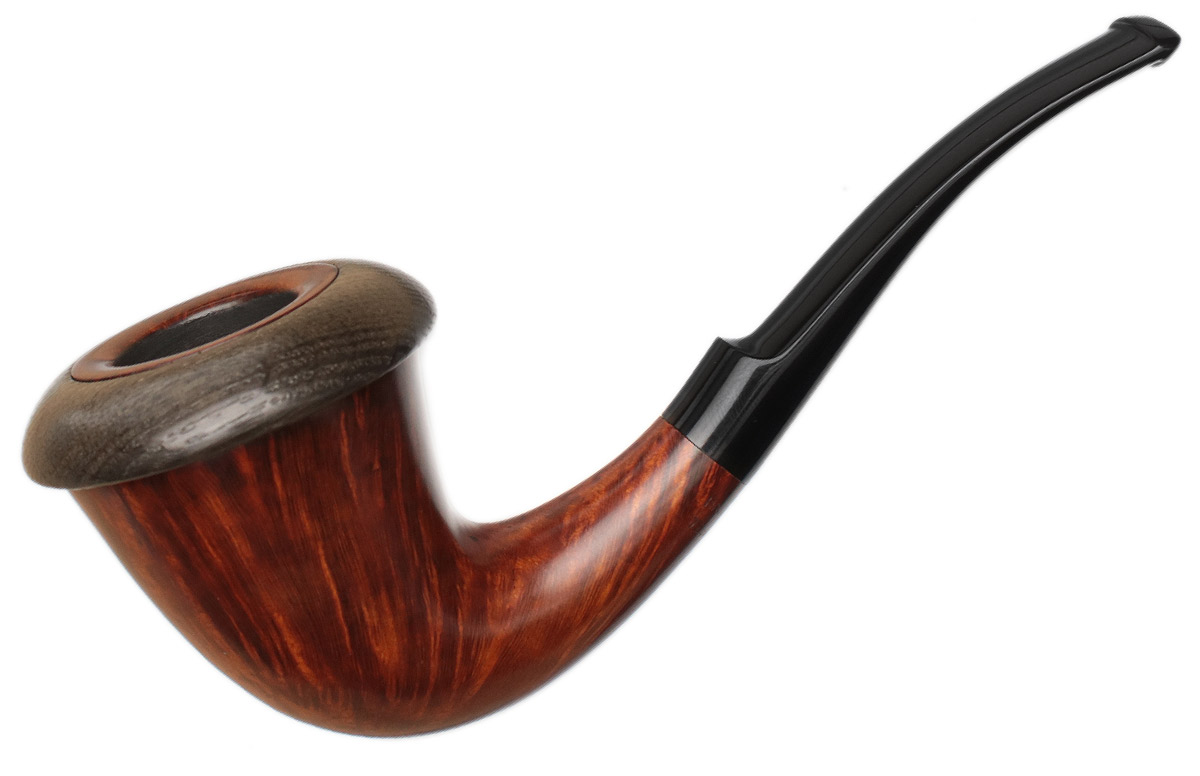 Tonni Nielsen Smooth Calabash with Oak Top