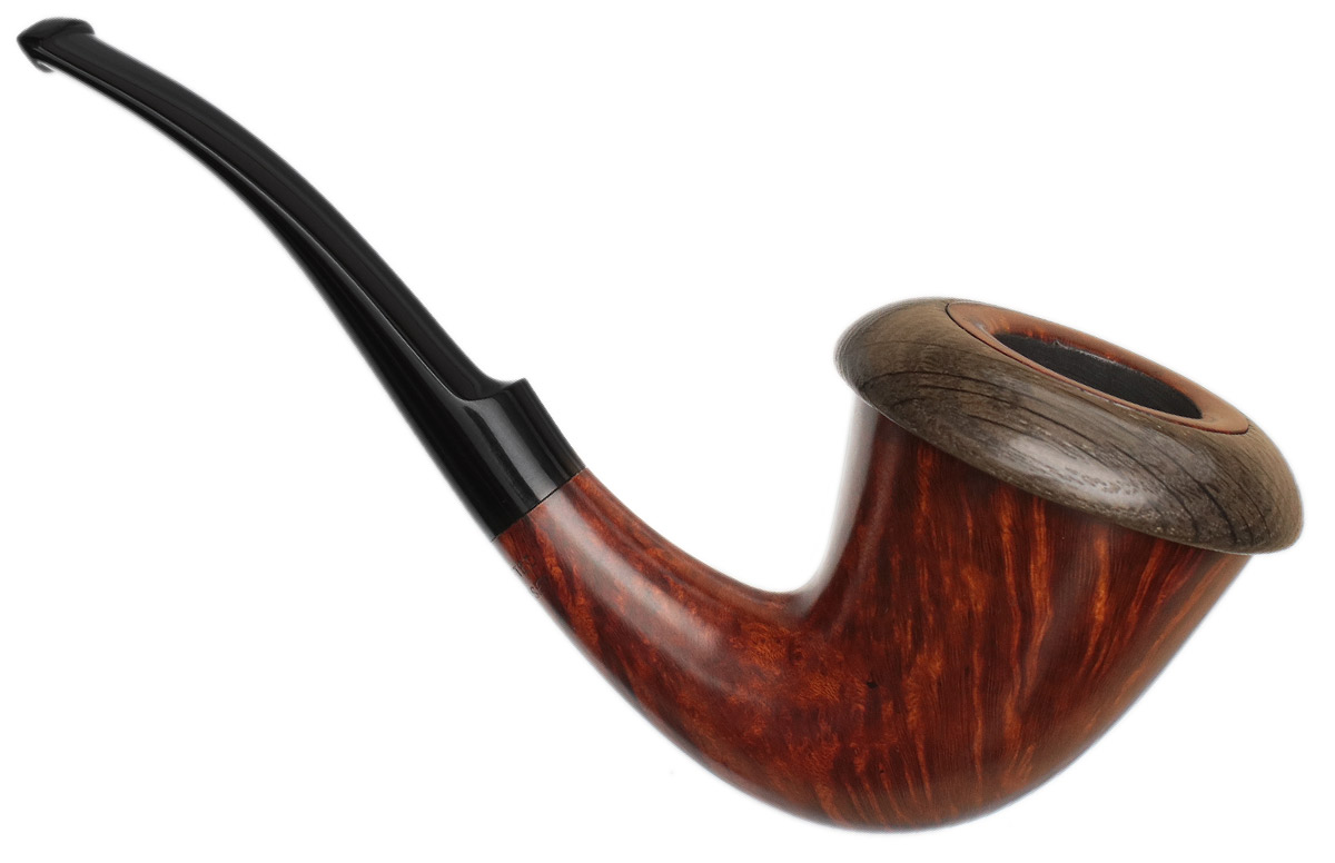 Tonni Nielsen Smooth Calabash with Oak Top