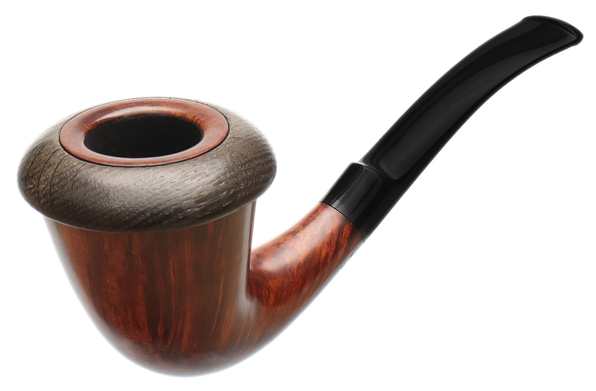 Tonni Nielsen Smooth Calabash with Oak Top