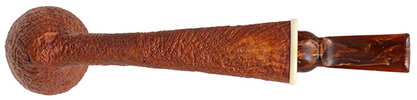 Todd Johnson Sandblasted Long Shank Acorn with Antique Bakelite (Hoplite)