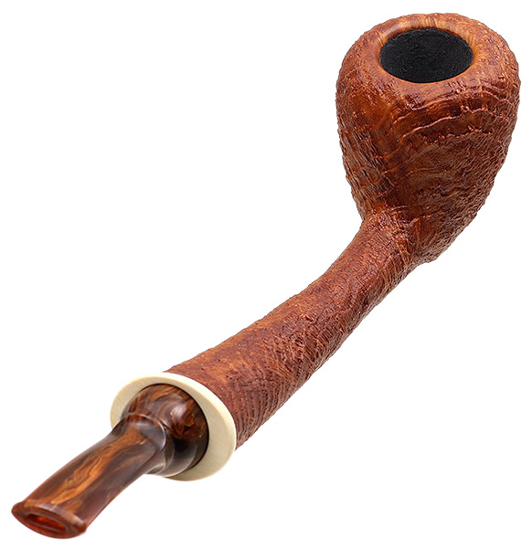 Todd Johnson Sandblasted Long Shank Acorn with Antique Bakelite (Hoplite)