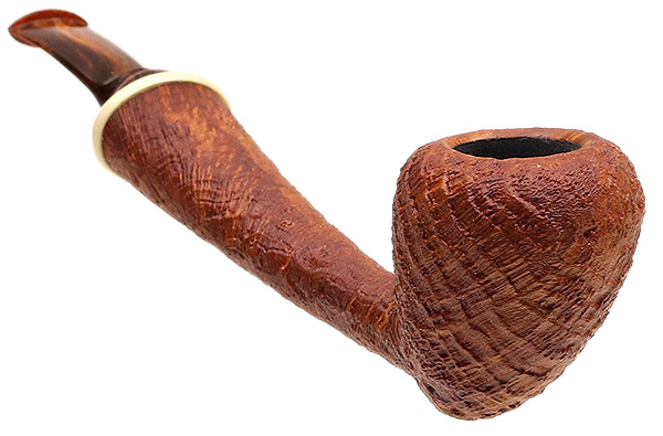 Todd Johnson Sandblasted Long Shank Acorn with Antique Bakelite (Hoplite)