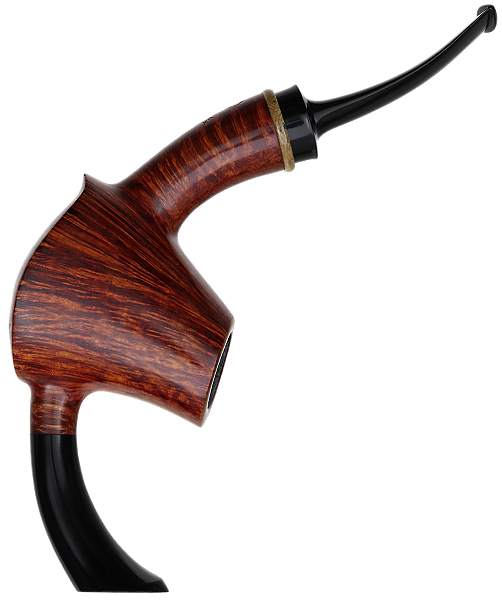 Todd Johnson Smooth Ostrich with Mammoth Bone (Phalanx) (Q)