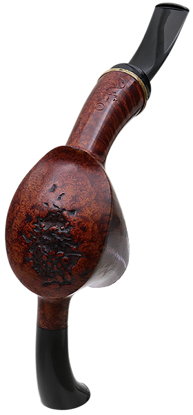 Todd Johnson Smooth Ostrich with Mammoth Bone (Phalanx) (Q)