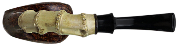 Todd Johnson Two Pipe Smooth Bamboo Set with Stand and Tamper (Phalanx)