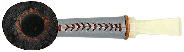 Todd Johnson Smooth Poker with Leather Wrapped Shank and Bakelite (Hoplite)