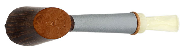 Todd Johnson Smooth Poker with Leather Wrapped Shank and Bakelite (Hoplite)