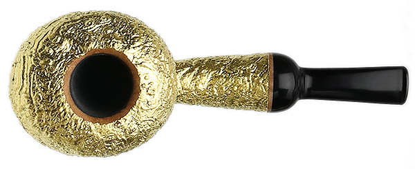 Todd Johnson Sandblasted Acorn with 24K Leaf (Hoplite)