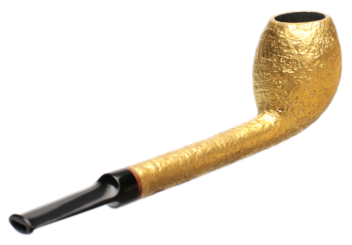 Todd Johnson Sandblasted Egg with 24K Gold Leaf (Hoplite)