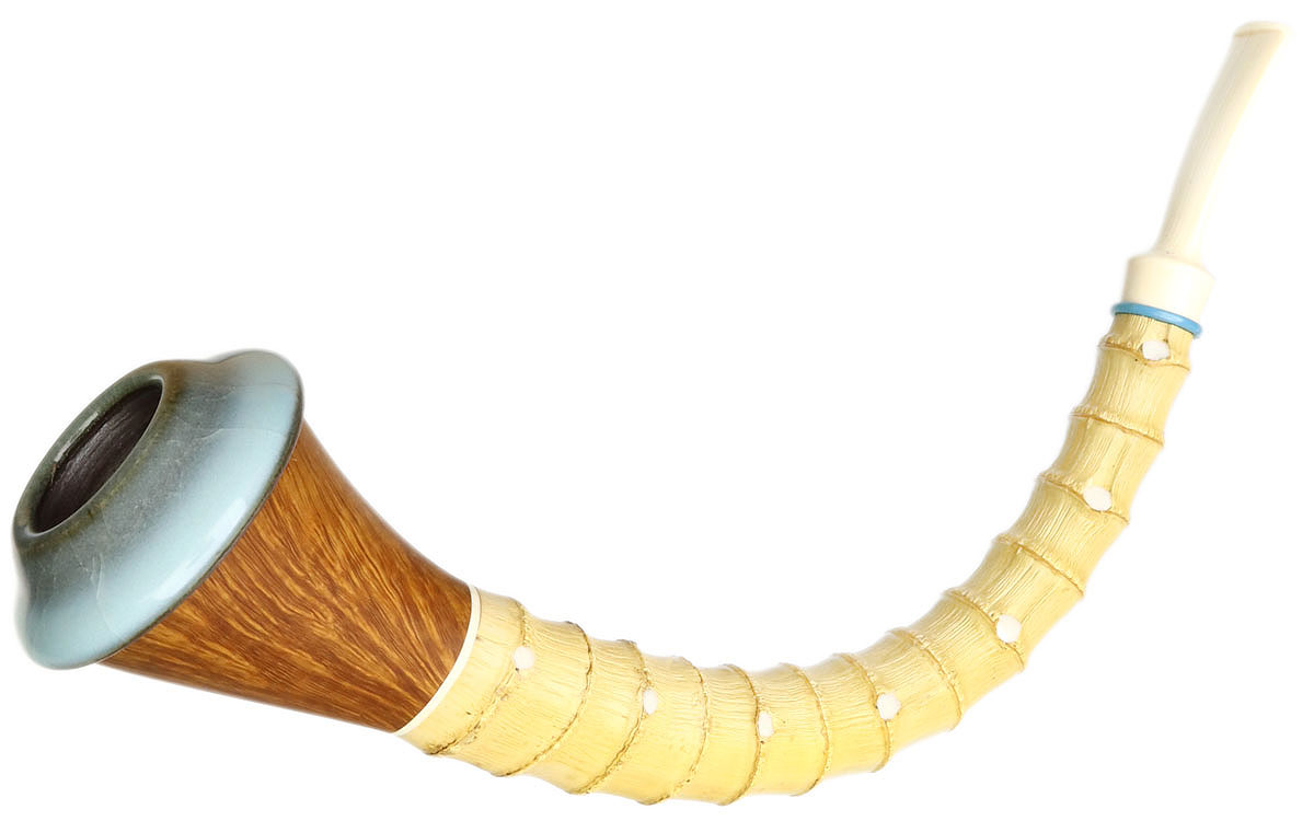 Todd Johnson Wu-Tang, Chris Ying, David Chang, Deng Feng, Yin-Yang Calabash with Bamboo, Juma, Bakelite, and Ceramic (Phalanx) (Q)