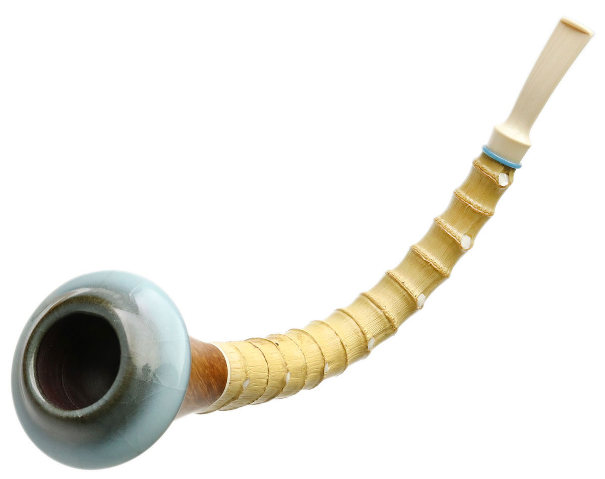 Todd Johnson Wu-Tang, Chris Ying, David Chang, Deng Feng, Yin-Yang Calabash with Bamboo, Juma, Bakelite, and Ceramic (Phalanx) (Q)