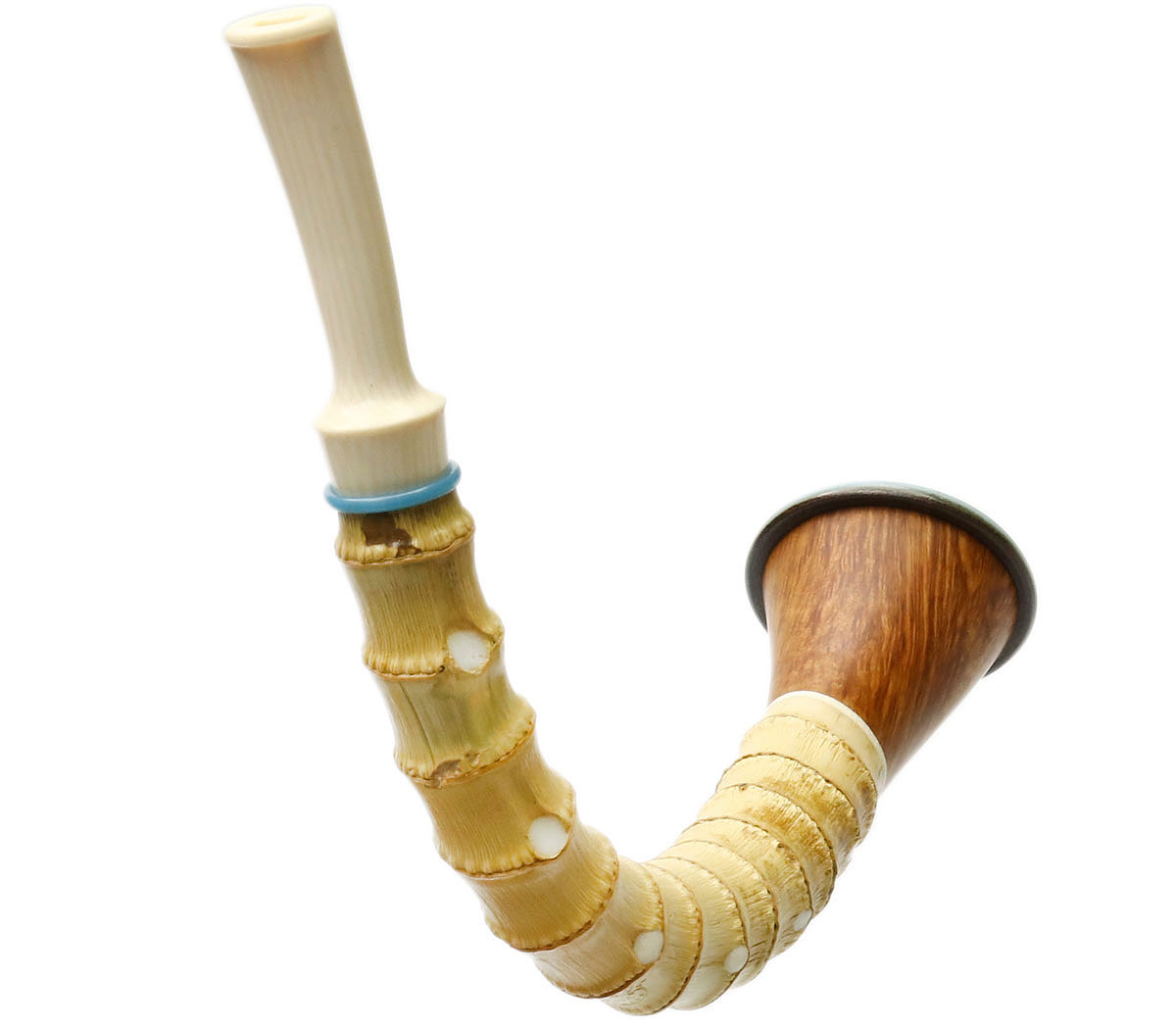 Todd Johnson Wu-Tang, Chris Ying, David Chang, Deng Feng, Yin-Yang Calabash with Bamboo, Juma, Bakelite, and Ceramic (Phalanx) (Q)