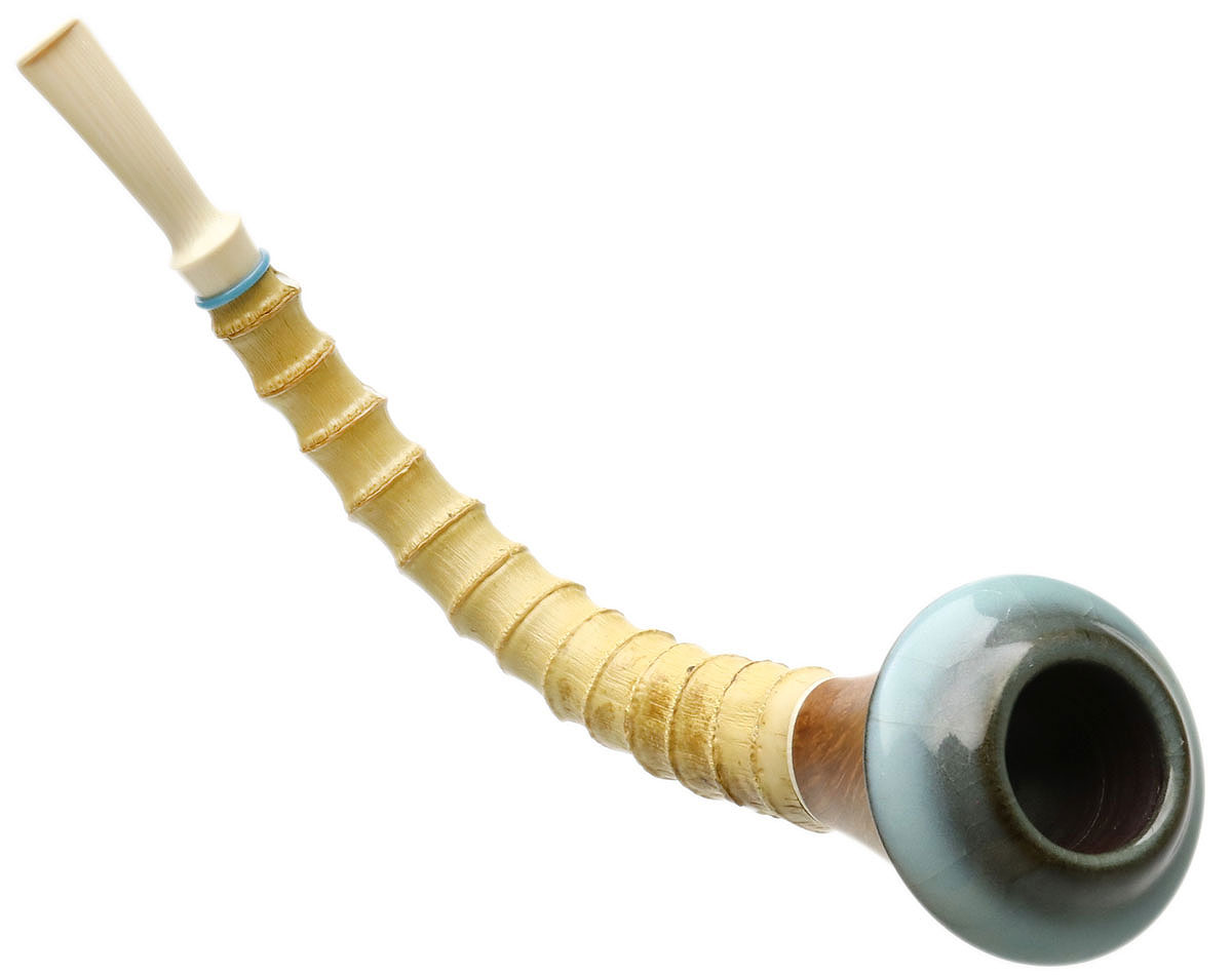 Todd Johnson Wu-Tang, Chris Ying, David Chang, Deng Feng, Yin-Yang Calabash with Bamboo, Juma, Bakelite, and Ceramic (Phalanx) (Q)
