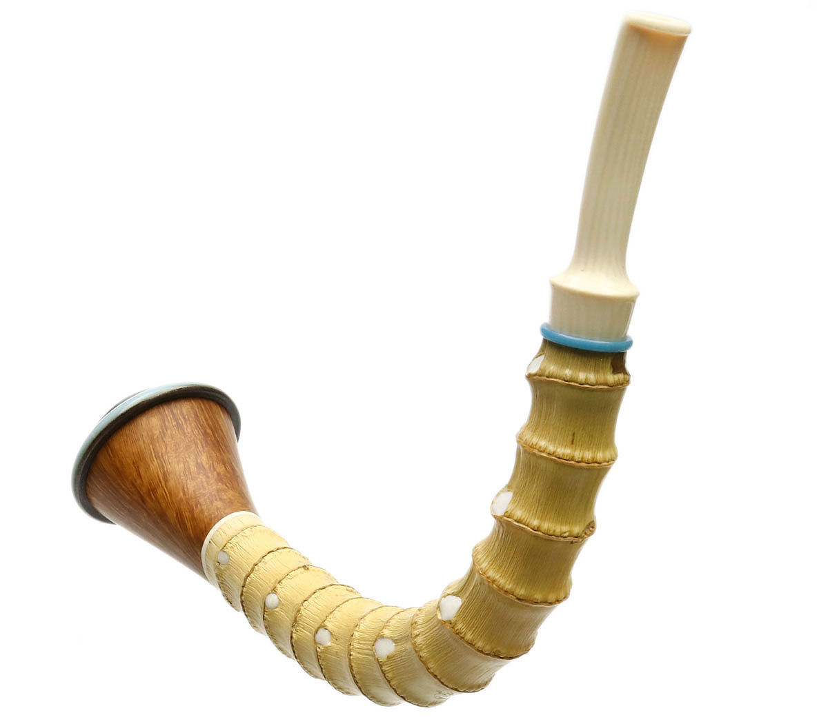 Todd Johnson Wu-Tang, Chris Ying, David Chang, Deng Feng, Yin-Yang Calabash with Bamboo, Juma, Bakelite, and Ceramic (Phalanx) (Q)