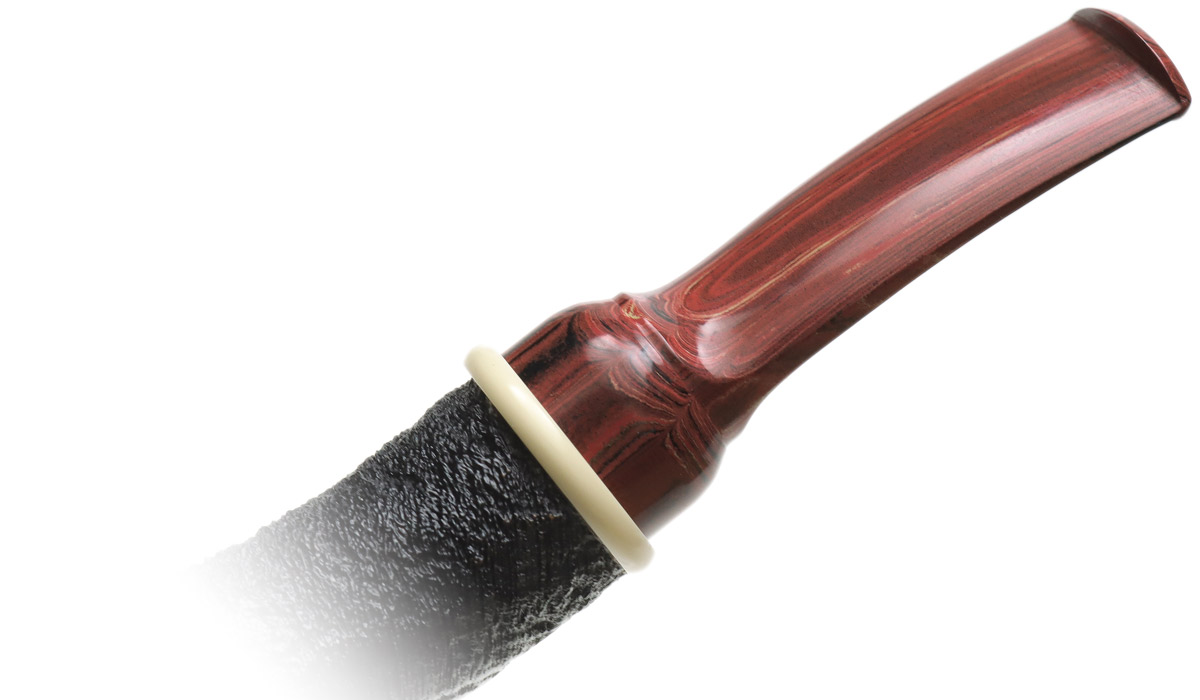 Todd Johnson Sandblasted Samurai Volcano with Ivorite