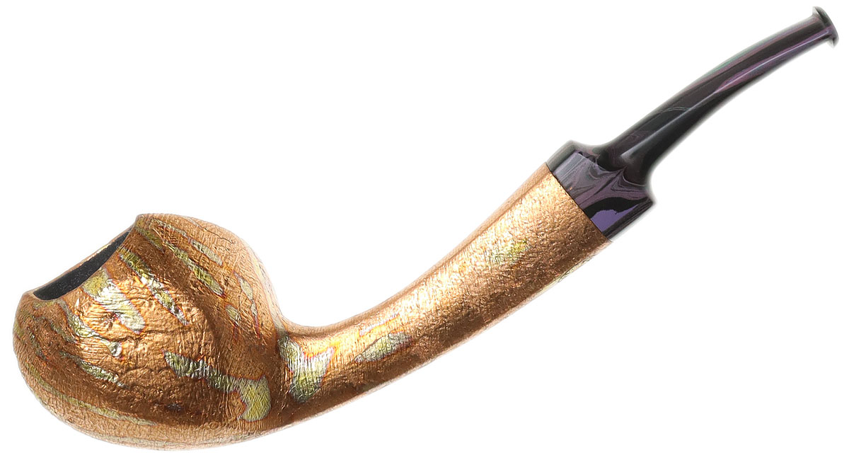 Todd Johnson Patinated Copper Leaf Blowfish (Hoplite)