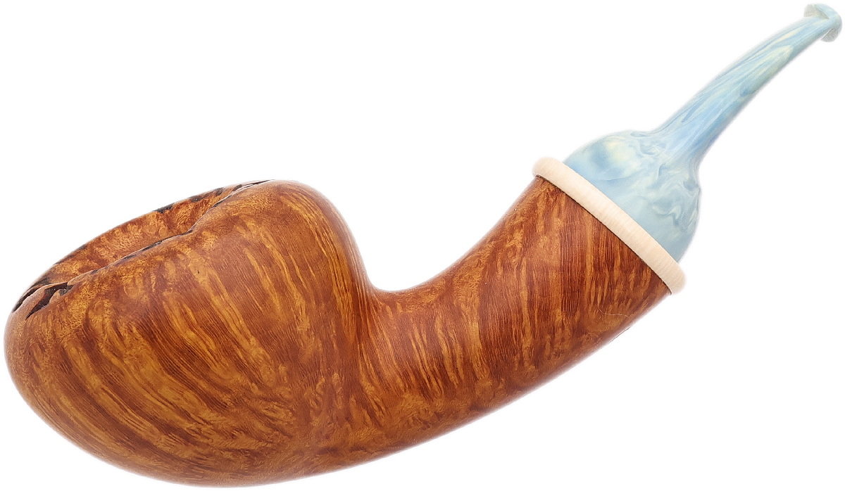 Todd Johnson Smooth Tomato with Ivorite and Bakelite (Phalanx) (Q)