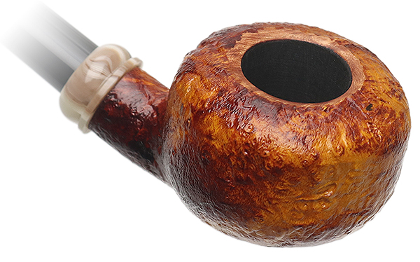 Neerup Classic Sandblasted Bent Pot Churchwarden (2)
