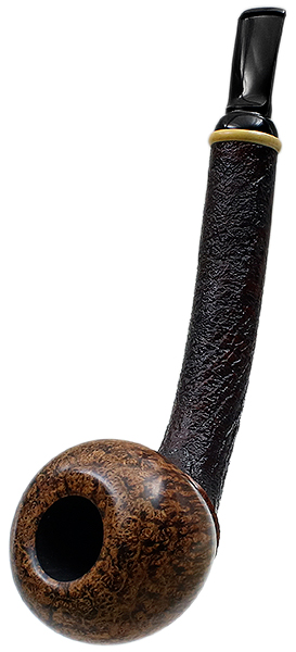 Lars Ivarsson Partially Sandblasted Long Shank Acorn with Boxwood (0517)