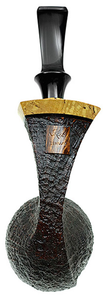 Kent Rasmussen Sandblasted Pear with Masur Birch