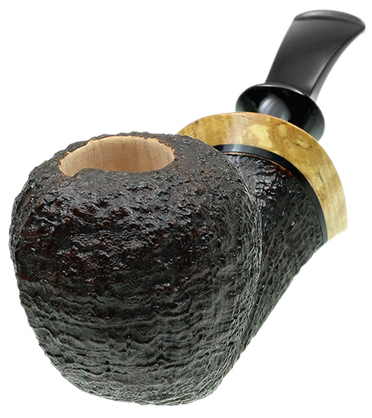 Kent Rasmussen Sandblasted Pear with Masur Birch