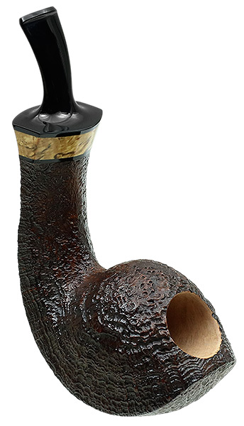 Kent Rasmussen Sandblasted Freehand with Masur Birch