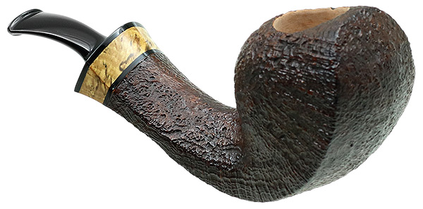Kent Rasmussen Sandblasted Freehand with Masur Birch