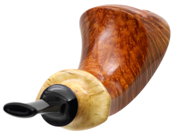 Kent Rasmussen Smooth Horn with Mazur Birch (Two Star)