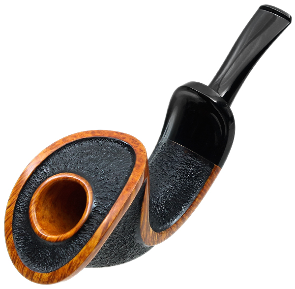 Kent Rasmussen Partially Rusticated Freehand Horn