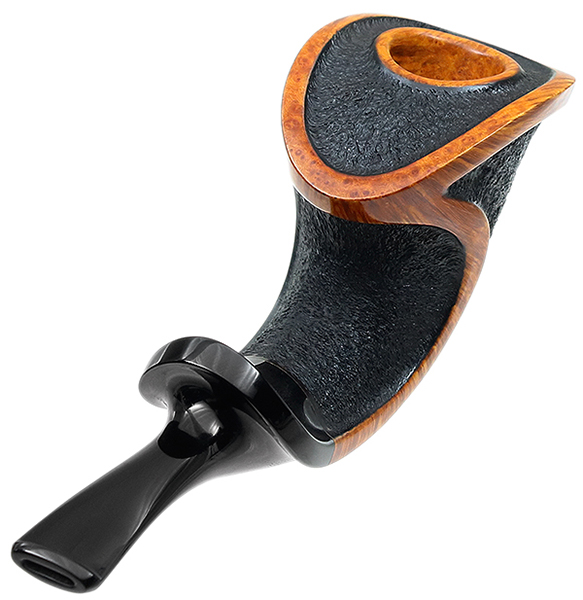 Kent Rasmussen Partially Rusticated Freehand Horn