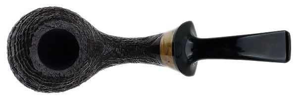 Kent Rasmussen Sandblasted Bent Brandy with Mazur Birch