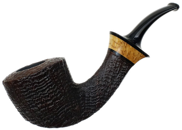Kent Rasmussen Sandblasted Bent Dublin with Masur Birch