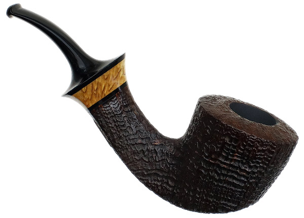 Kent Rasmussen Sandblasted Bent Dublin with Masur Birch