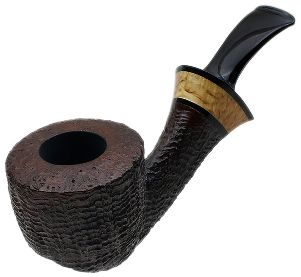 Kent Rasmussen Sandblasted Bent Dublin with Masur Birch