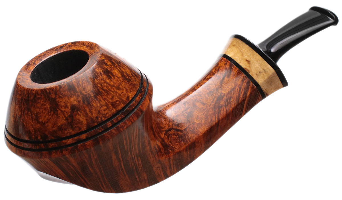 Kent Rasmussen Smooth Bent Bulldog with Masur Birch