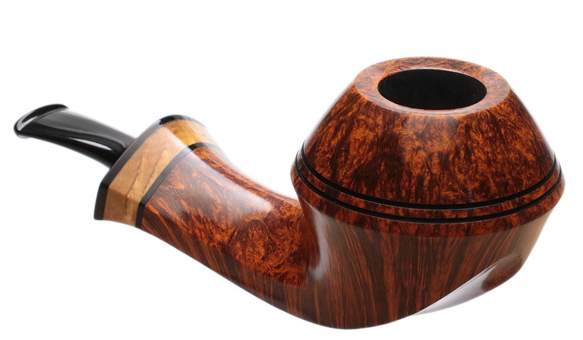 Kent Rasmussen Smooth Bent Bulldog with Masur Birch