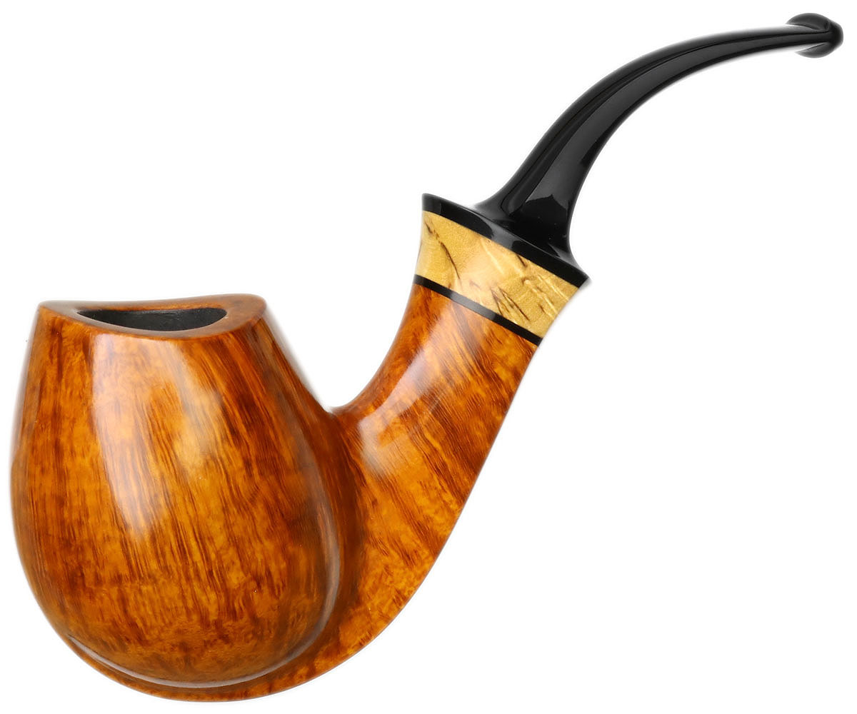 Kent Rasmussen Smooth Bent Egg with Masur Birch
